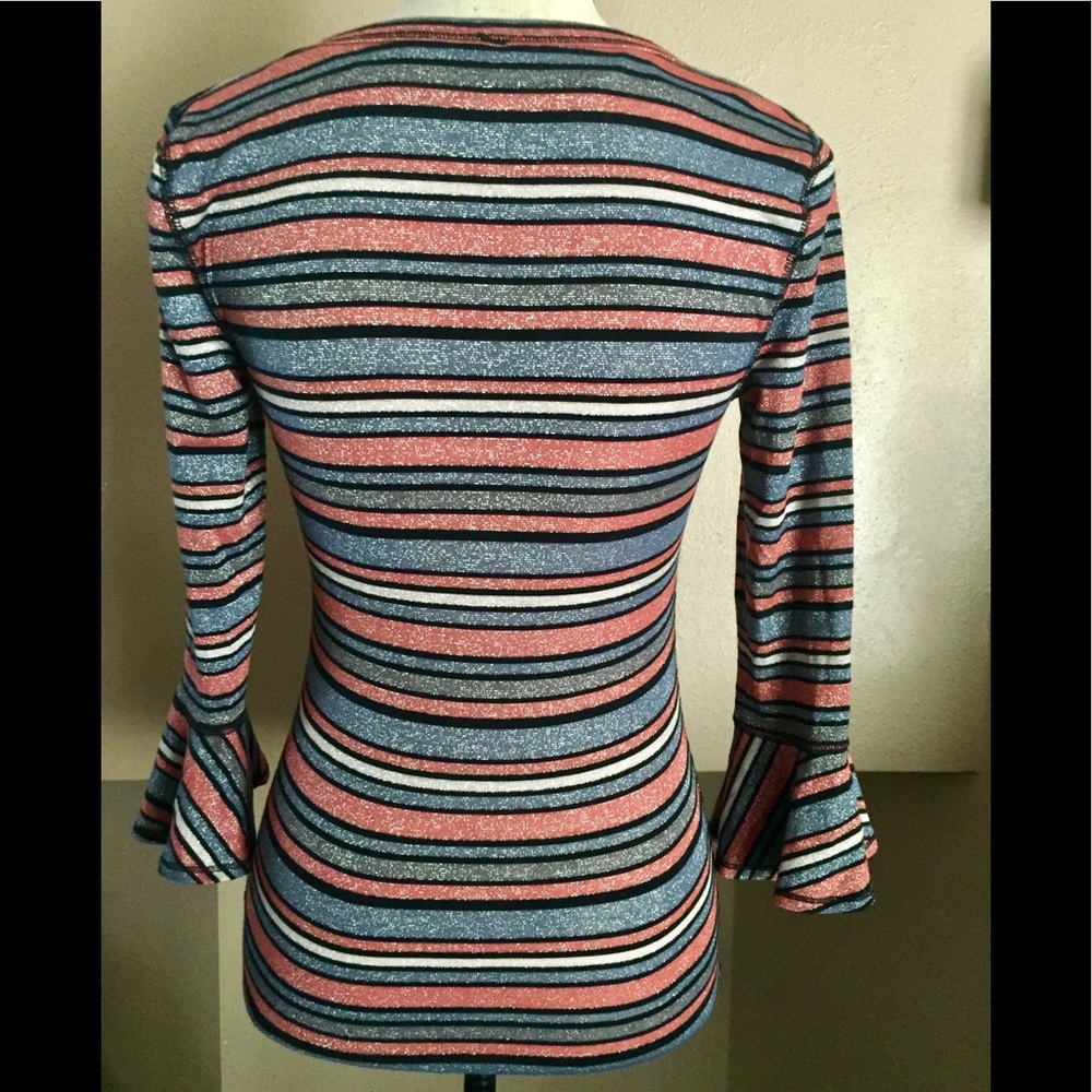 Free People sparkly striped top - Picture 3 of 5